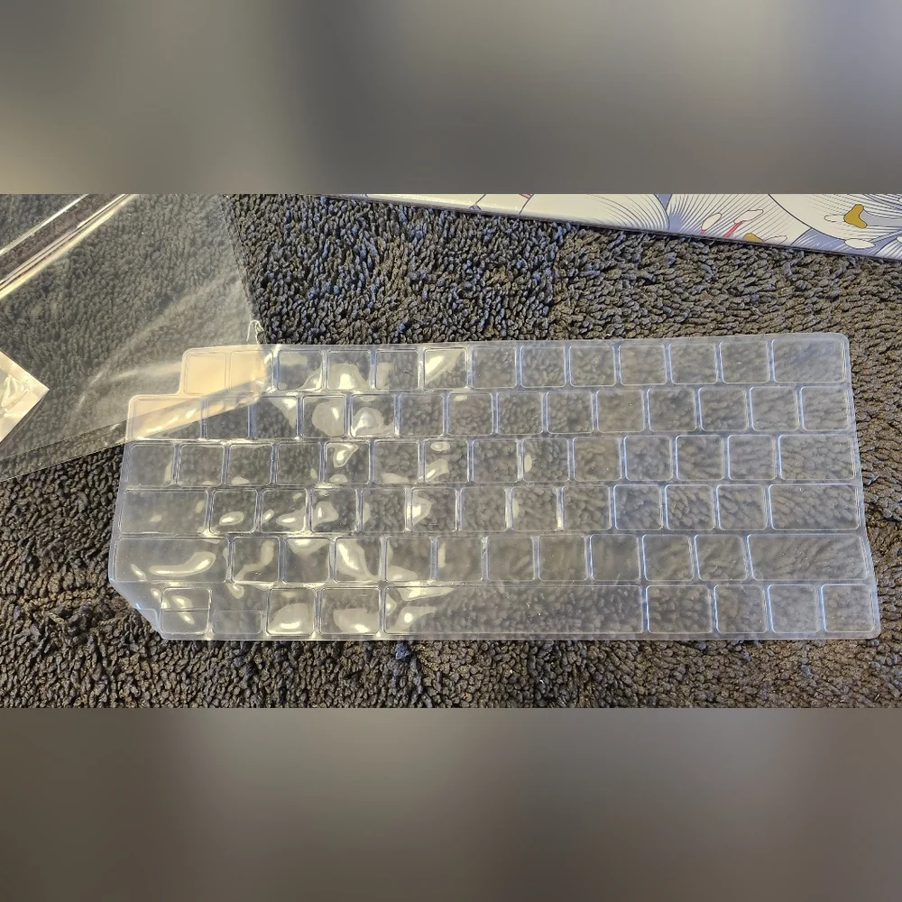 Clear Planner Cover with Textured Design